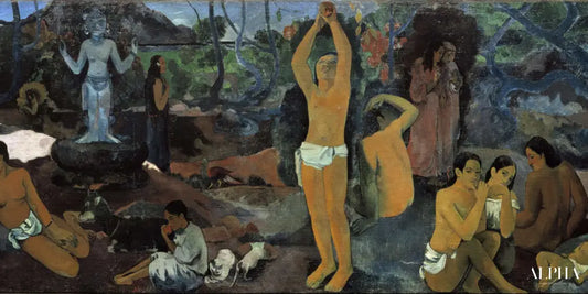 D'où venons-nous ? - Paul Gauguin - Reproductions de tableaux et peintures haut de gamme