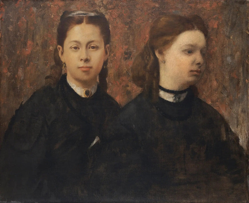 Dobbeltportræt - Malerens fætre - Edgar Degas