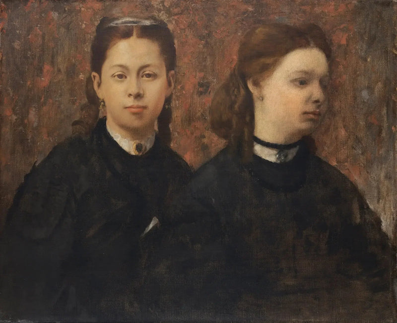 Dobbeltportræt - Malerens fætre - Edgar Degas