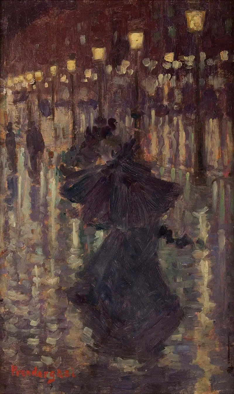 Aftendusj, Paris - Maurice Prendergast
