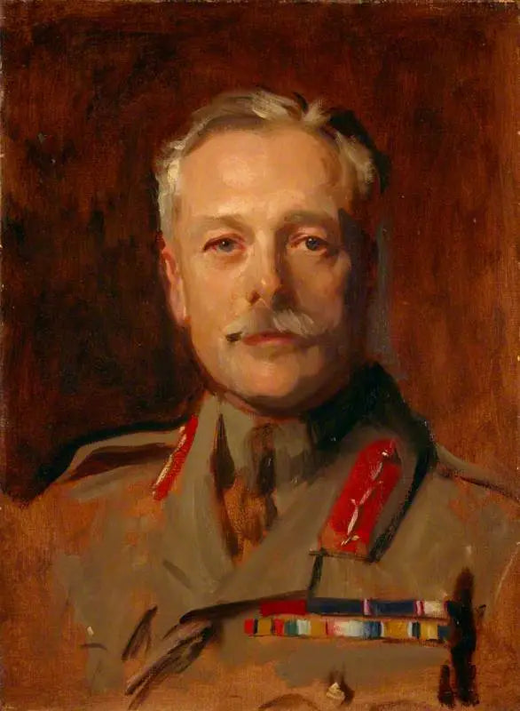 Douglas Haig, 1. jarl Haig, 1861-1928. Soldat (studie til et portræt i udstillingen « Generaler fra Første Verdenskrig, 1914-1918 », på National Portrait Gallery i London) - John Singer Sargent