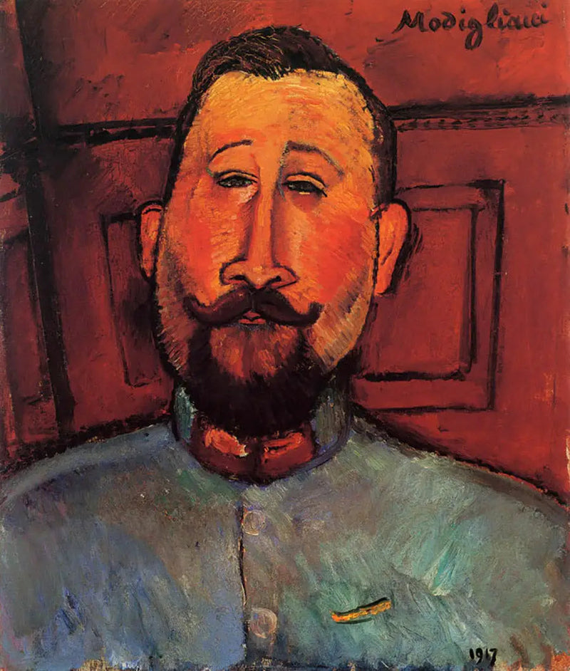 Dr Deveraigne - Den smukke major - Amedeo Modigliani