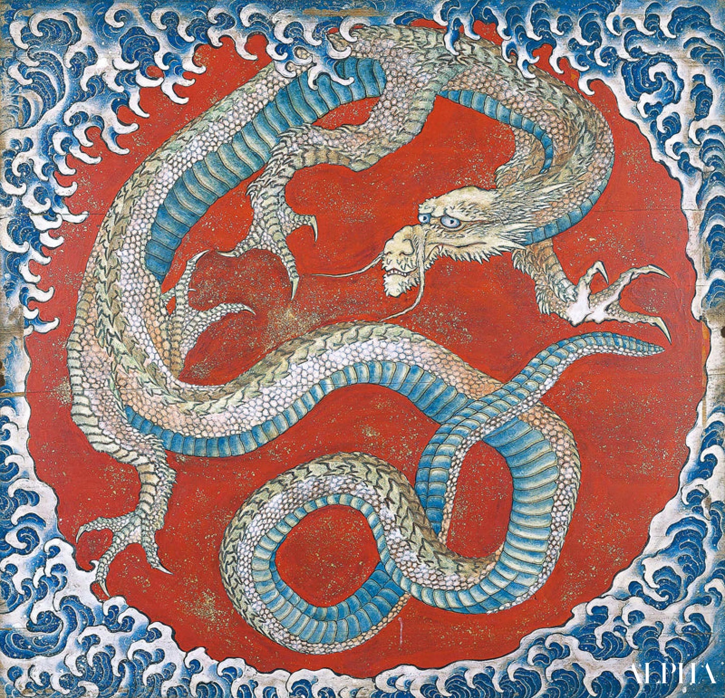 Dragon Matsuri Yatai - Katsushika Hokusai - Reproduktioner af malerier og højkvalitets malerier