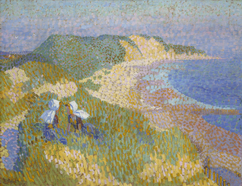 Klitter og hav i Zoutelande - Jan Toorop