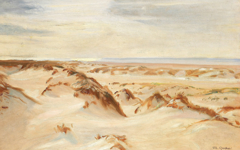 Klitter, Skagen. -Michael Peter Ancher