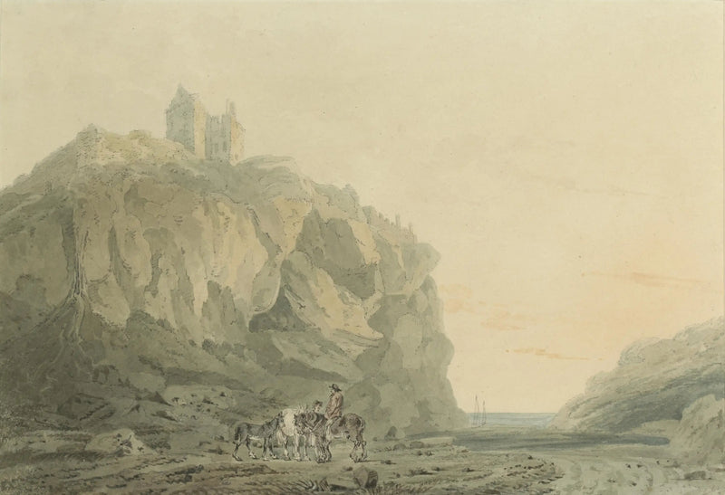 Dunotter Slot, Kincardineshire - J. M. W. Turner