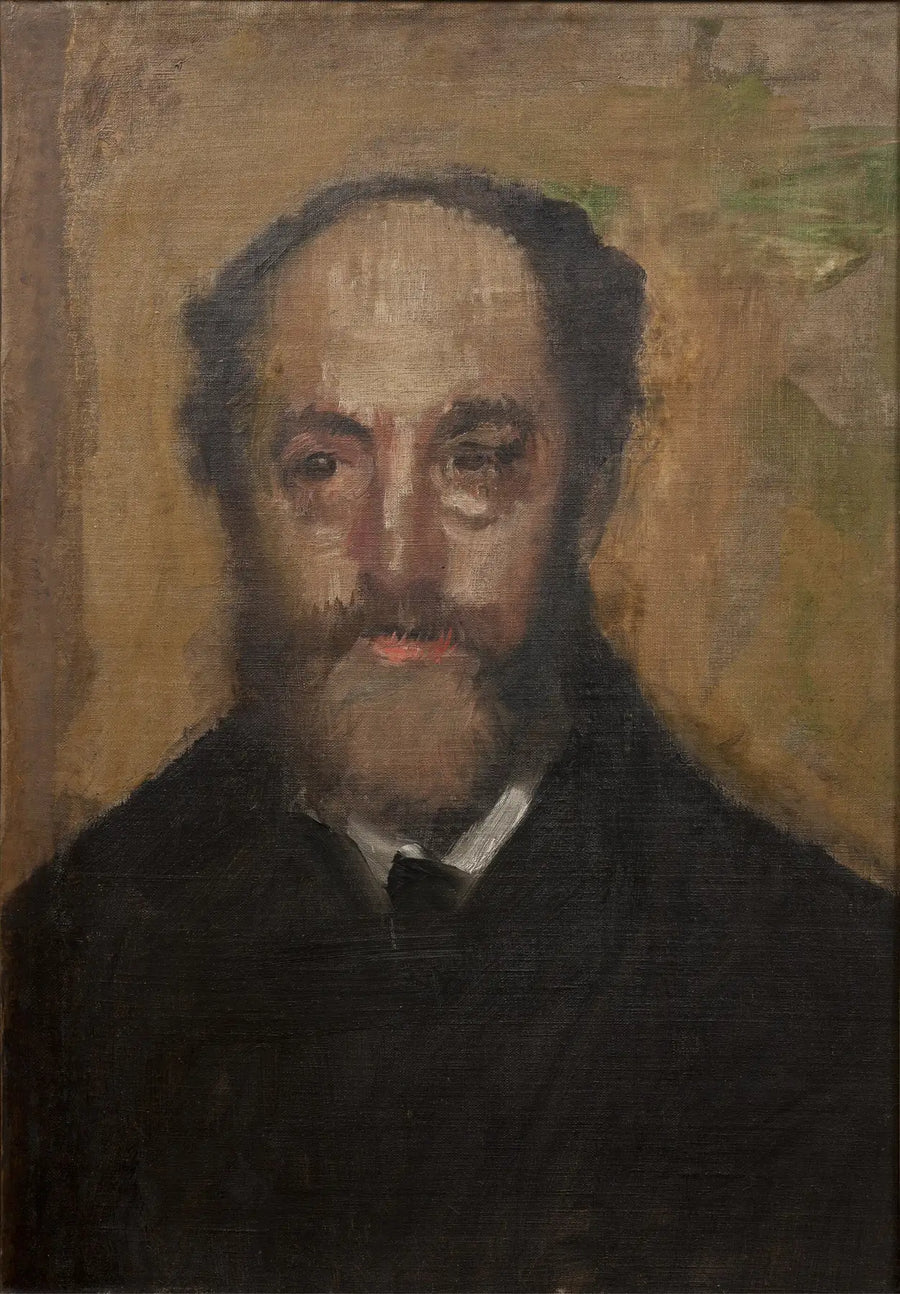Portræt af kunstkritikeren Durand-Gréville - Edgar Degas