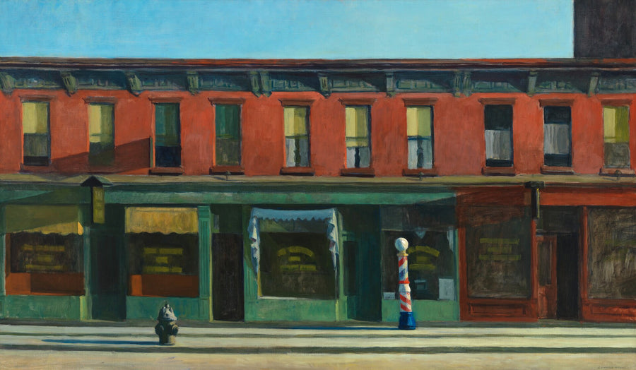 Early Sunday Morning - Edward Hopper
