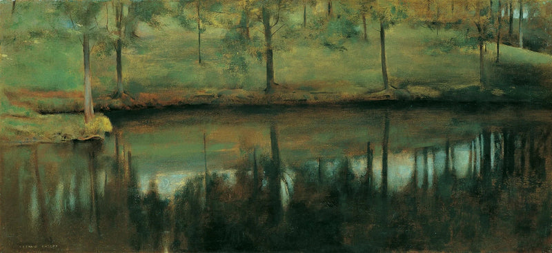 fladt vand - Fernand Khnopff