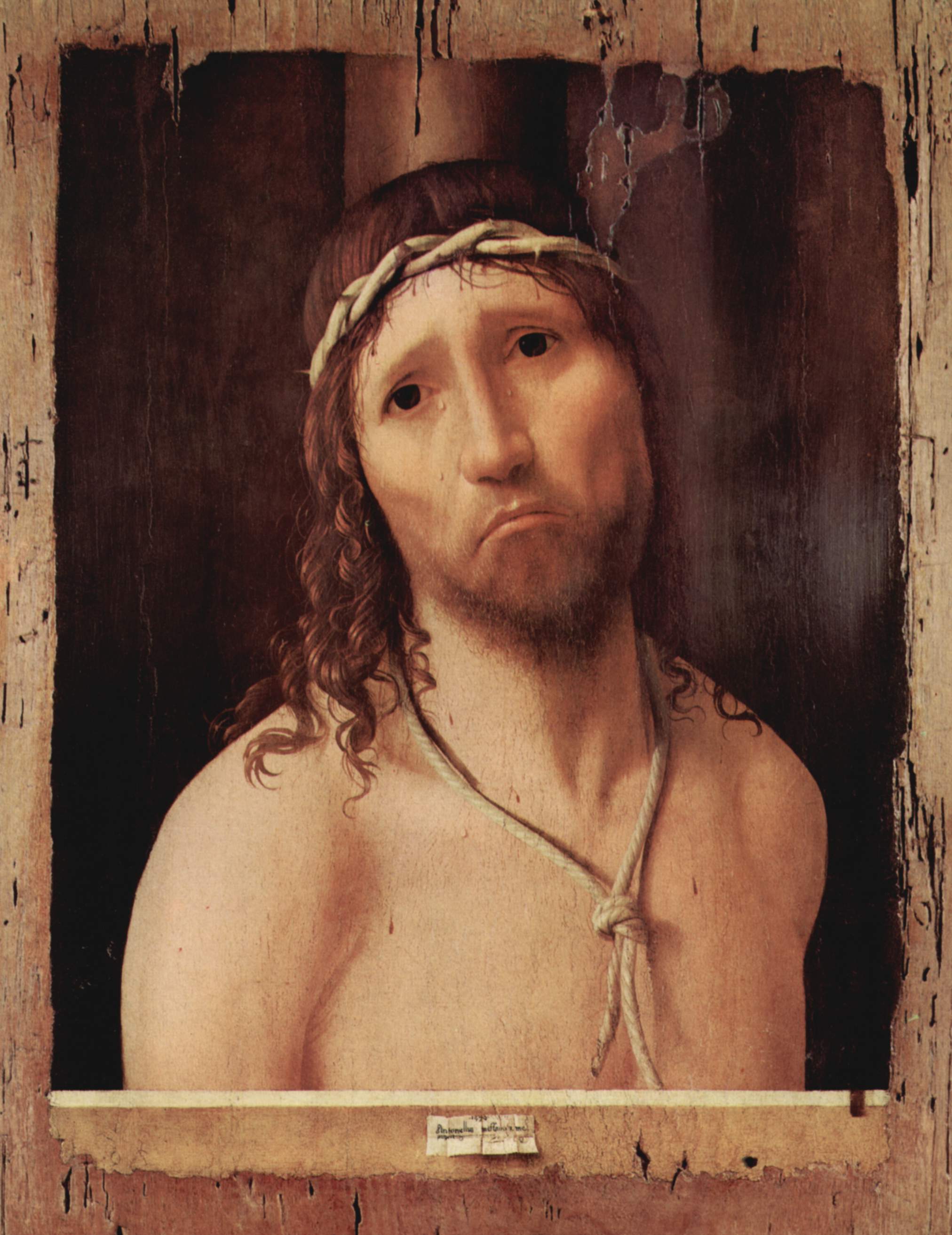Ecce Homo - Antonello de Messine - Alpha Reproduction