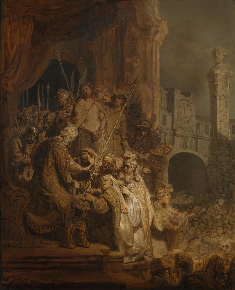 Kristus foran Pilatus (Ecce Homo) - Rembrandt