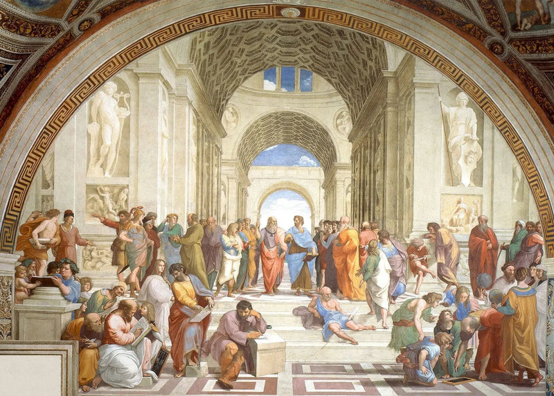 Athenes Skole - Raphael Sanzio