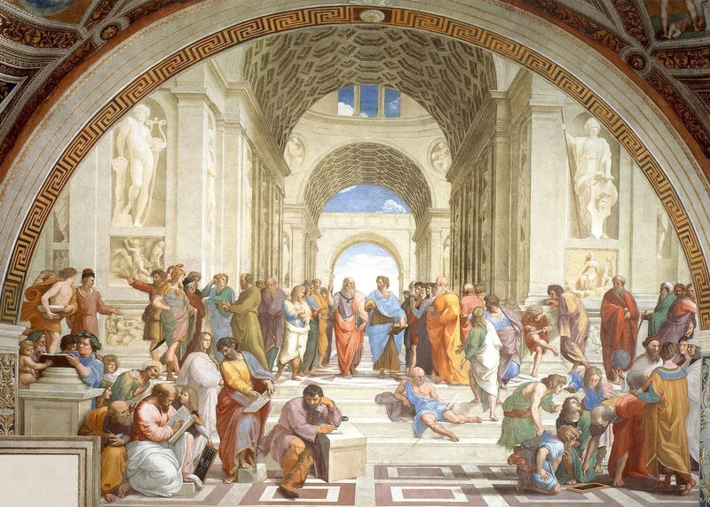 Athenes Skole - Raphael Sanzio