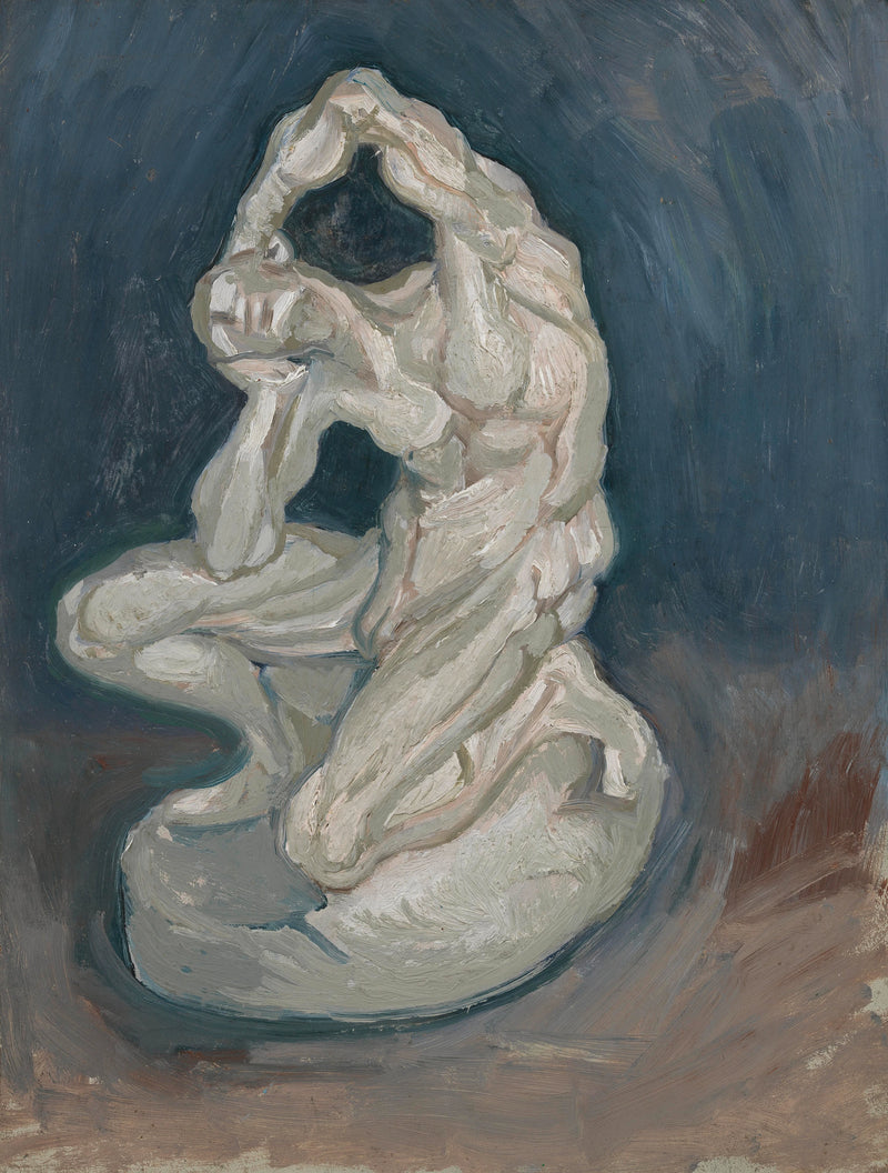 Afskallet knælende - Vincent van Gogh