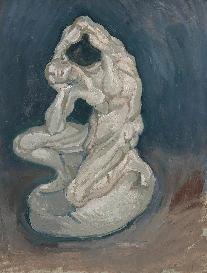 Afskallet knælende - Vincent van Gogh
