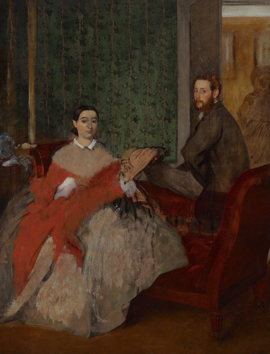Edmondo et Thérèse Morbilli - Edgar Degas