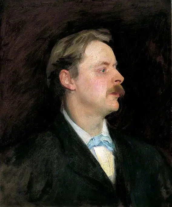 Edmund Gosse (1849–1928) - John Singer Sargent image 1 reproduction réalisée par Alpha Reproduction