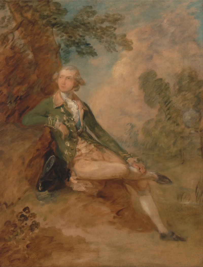 Édouard Auguste, hertug af Kent - Thomas Gainsborough