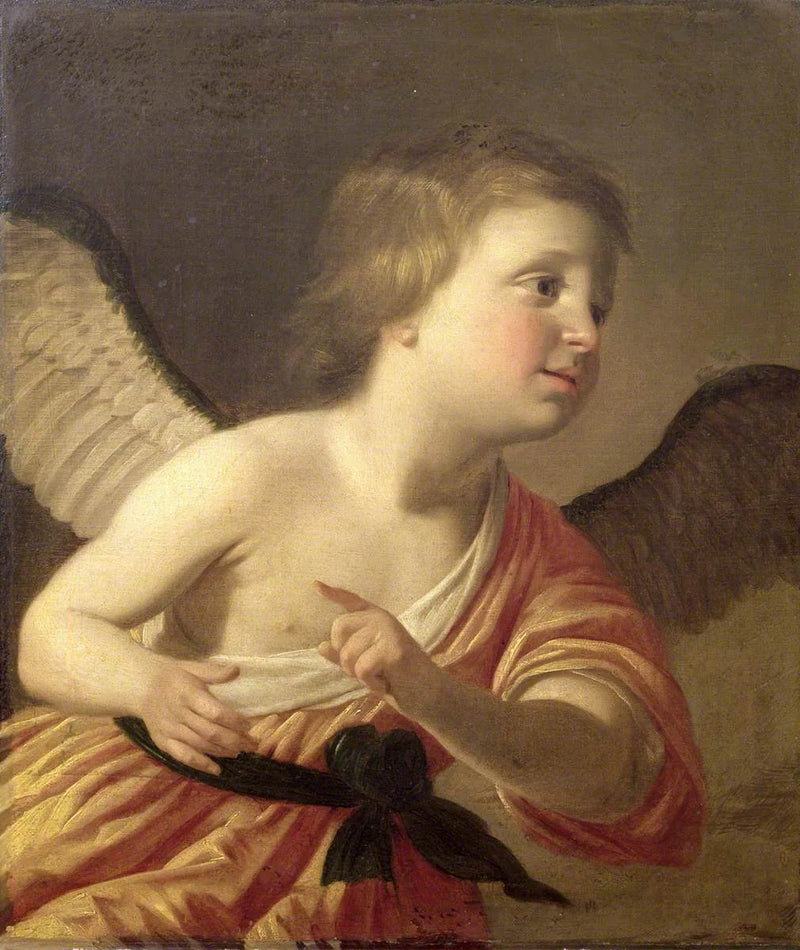 Édouard, paladinsprins (1624–1663), som barn, som engel - Gerrit van Honthorst
