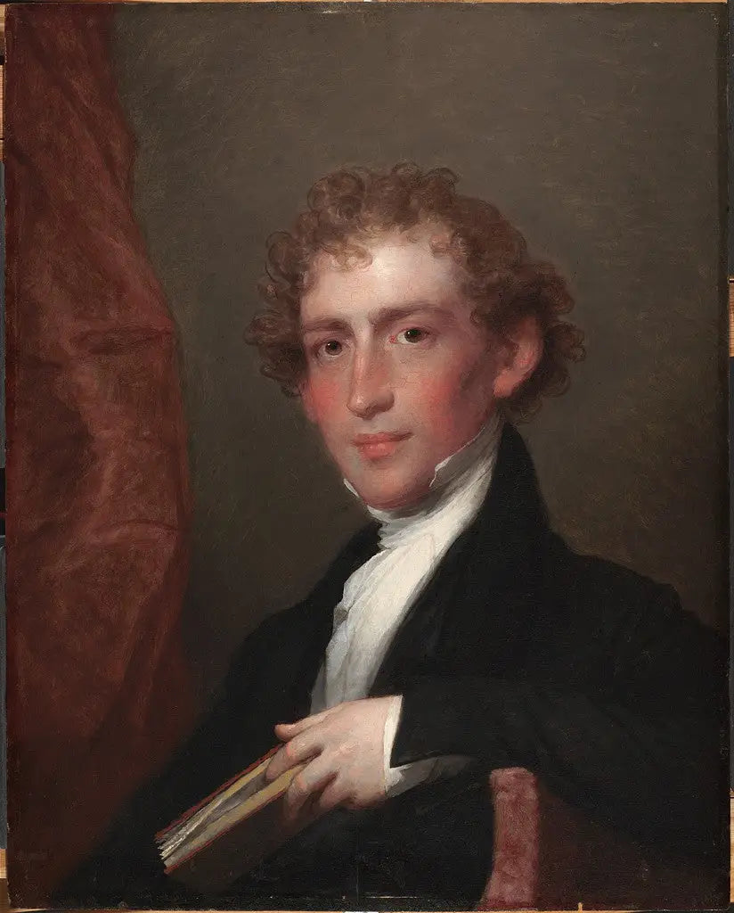 Edward Everett (1794-1865) - Gilbert Stuart - Alpha Reproduction