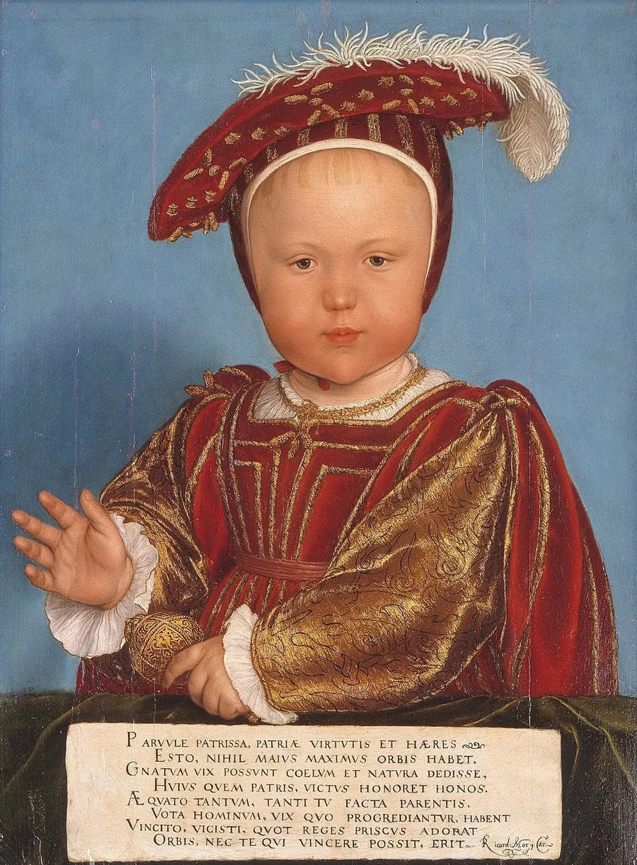Edward, Prins af Wales, senere Kong Edward VI - Hans Holbein den Yngre