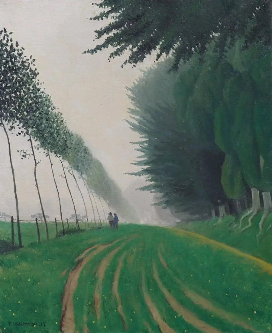 Tågeeffekt, Honfleur - Félix Vallotton