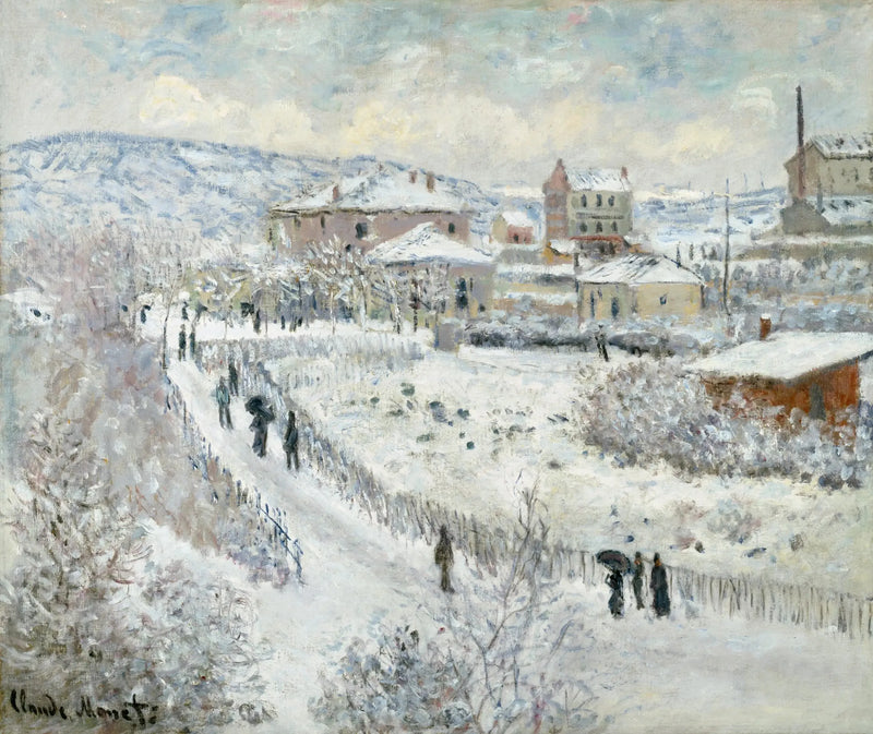 Sneeffekt i ArgenteuilAlternate - Claude Monet