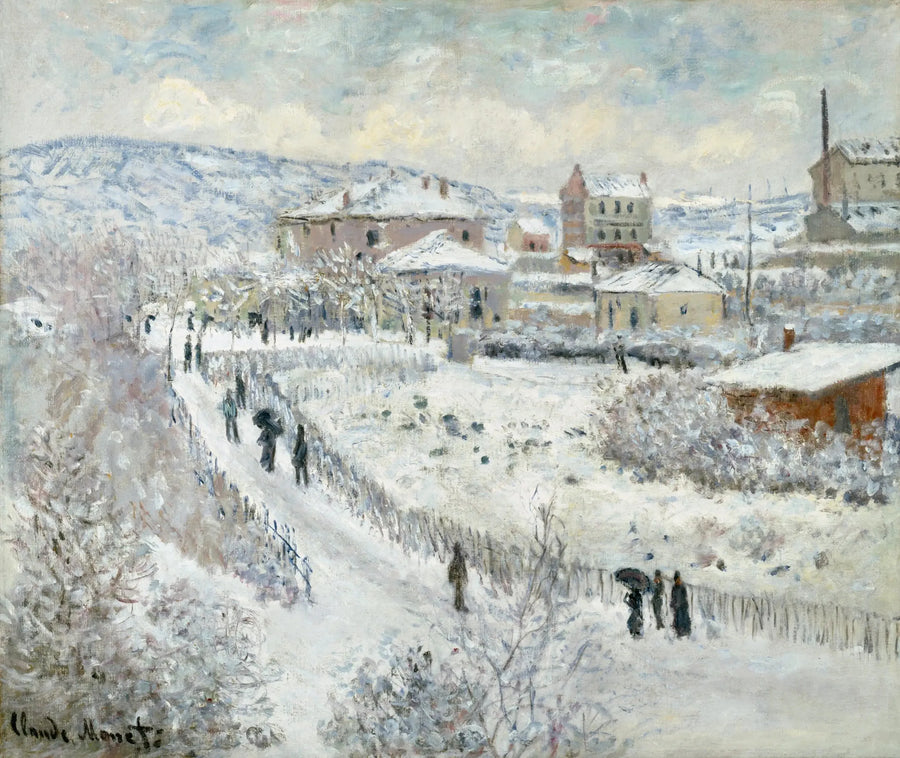 Sneeffekt i ArgenteuilAlternate - Claude Monet