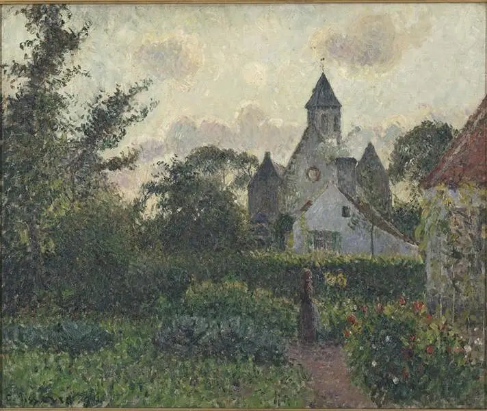 Knocke Kirke - Camille Pissarro