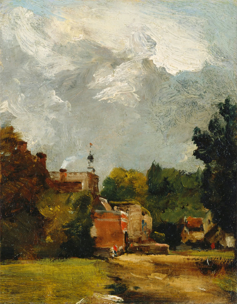 East Bergholt Kirke - John Constable