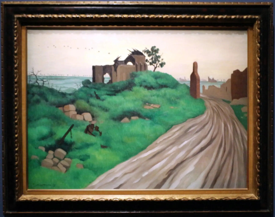 Ruineret Hurlus Kirke - Félix Vallotton