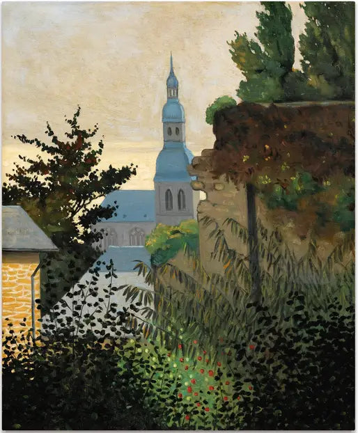 Église Saint-Sauveur à Dinan - Félix Vallotton