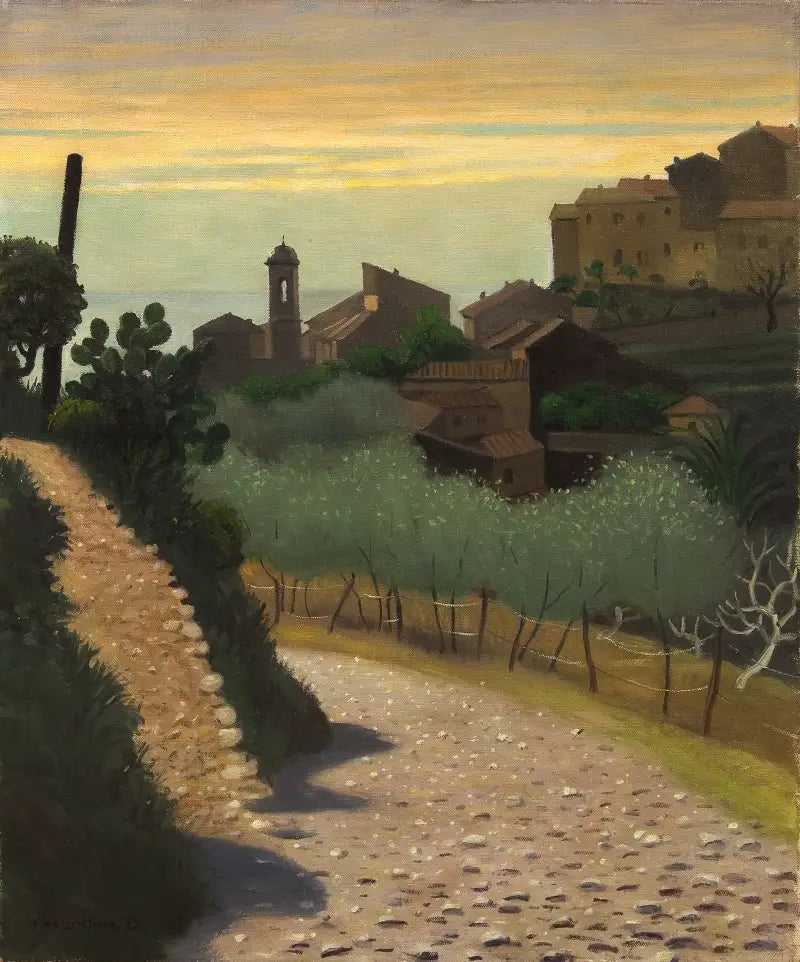 Église Sainte-Anne à Cagnes - Félix Vallotton