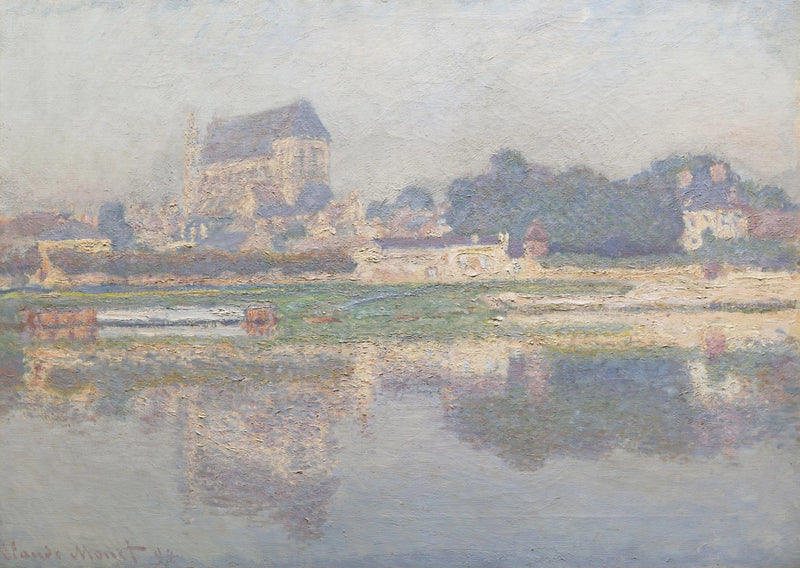 Church of Vernon, sol W1387 - Claude Monet