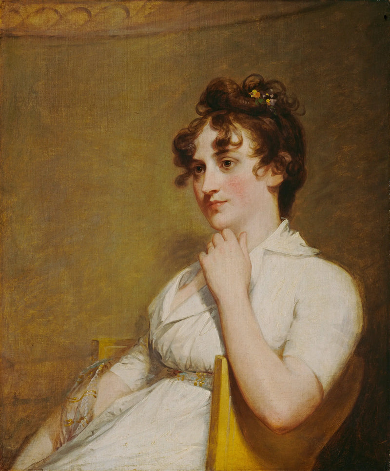 Eleanor Parke Custis Lewis (Mme Lawrence Lewis) - Gilbert Stuart