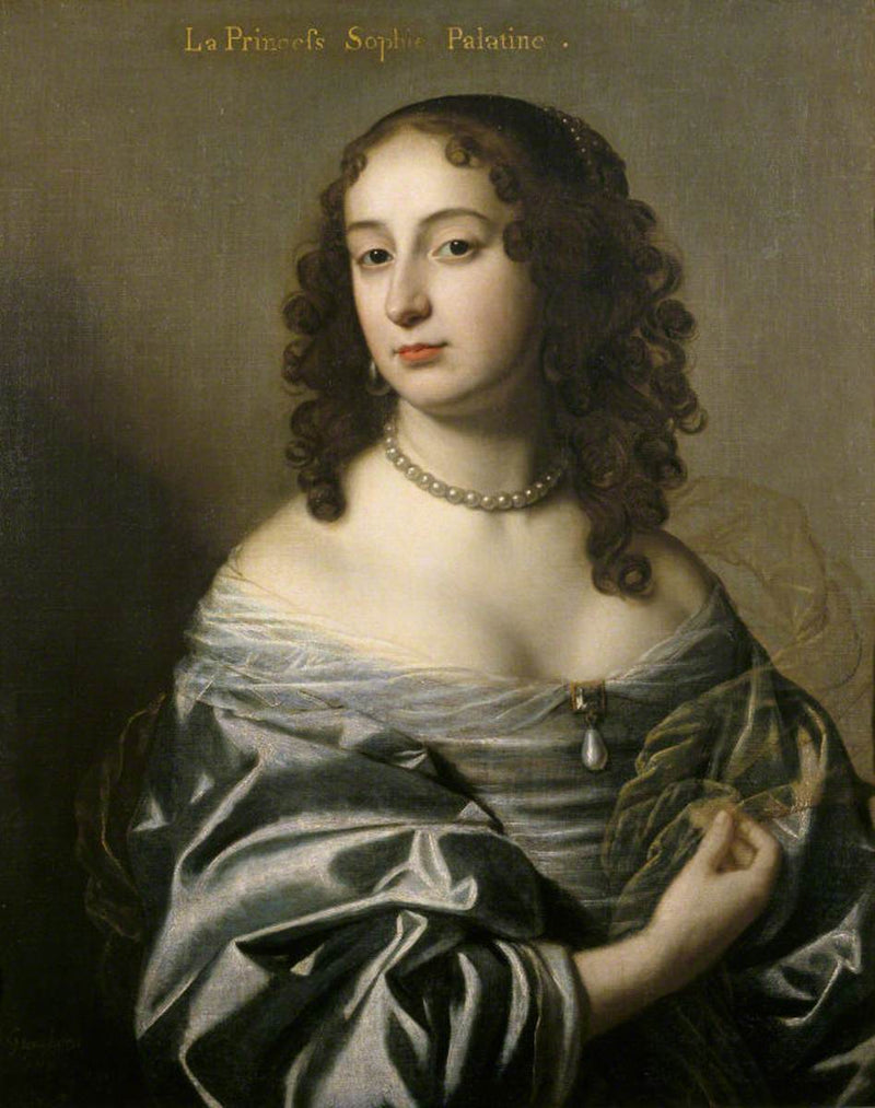 Elektrotekniker Sophie, palatinsk prinsesse, hustru af Ernest August, hertug af Hannover (1630-1714) - Gerrit van Honthorst