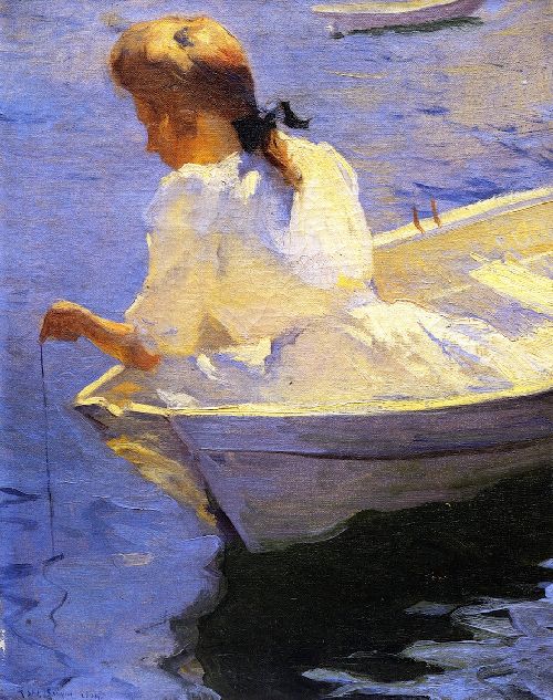 Éléonore i Dory - Frank Weston Benson