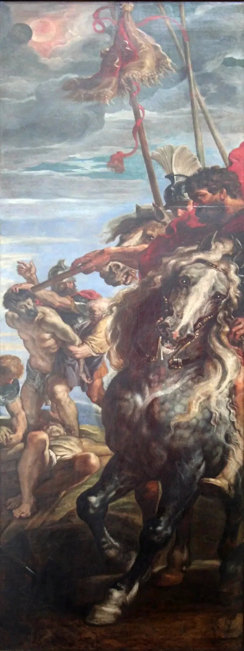 Korsets ophøjelse (højre panel) - Peter Paul Rubens
