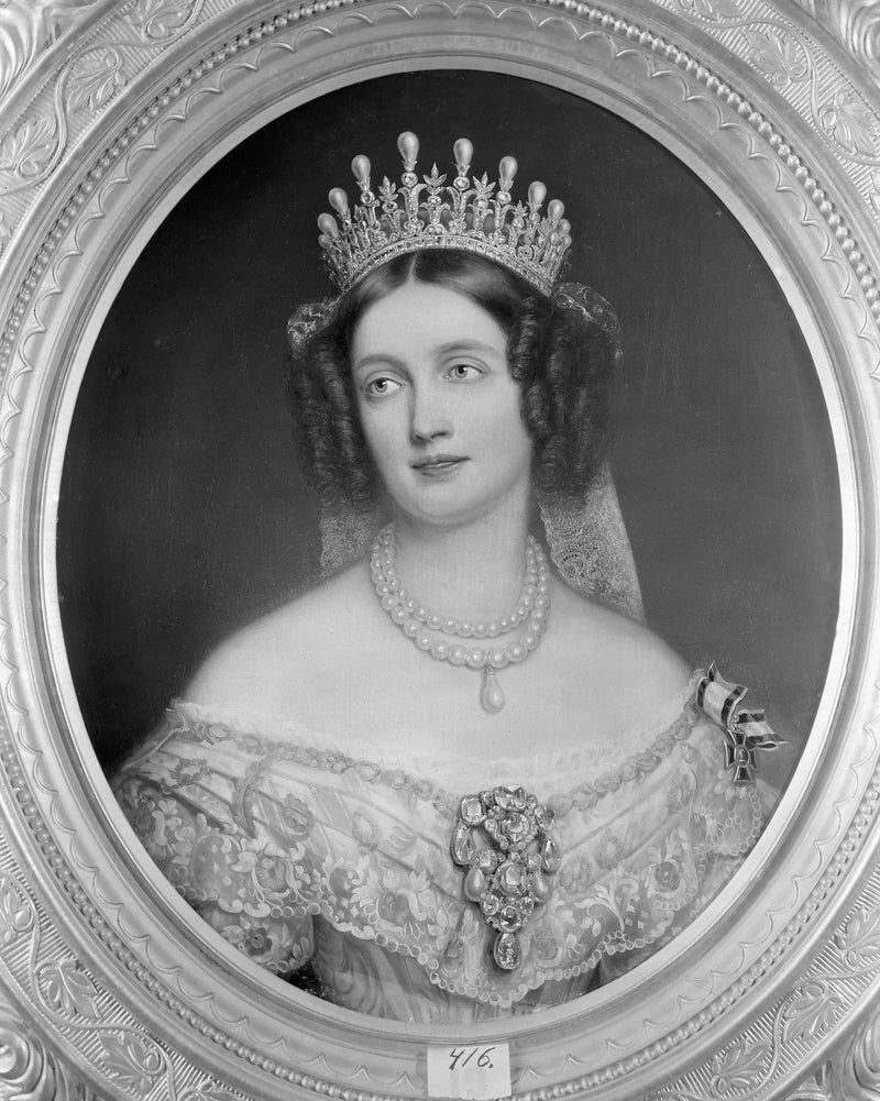 Elisabet (1801-1873), mor til Preussen, prinsesse af Bayern, grundlægger af kong Frederik Vilhelm IV - Joseph Karl Stieler