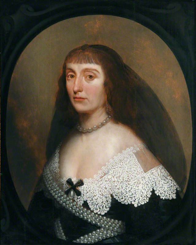 Élisabeth Stuart, dronning af Böhmen, « vinterdronningen » (1596–1662) - Gerrit van Honthorst