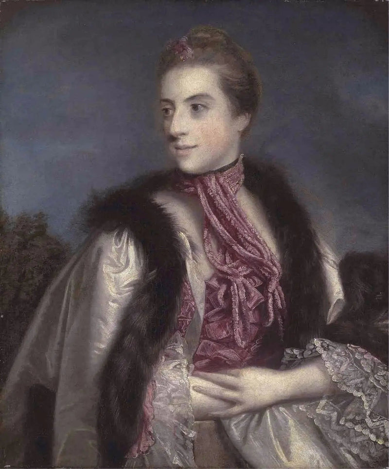 Elizabeth Drax, greveinde af Berkeley (1720-1792) - Joshua Reynolds