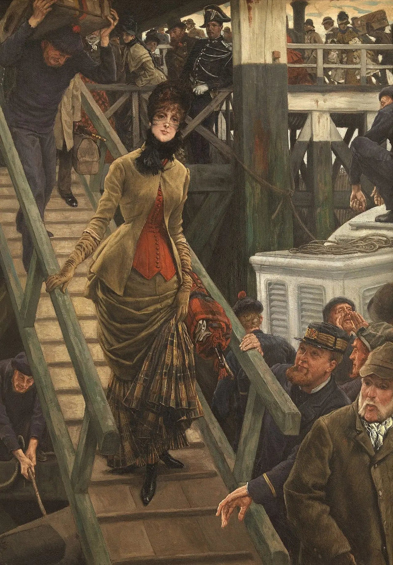 Afgang fra Calais - James Tissot
