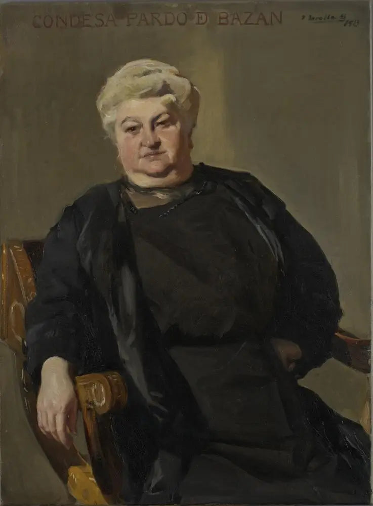 Emilia Pardo Bazán, Grevinde af Pardo Bazán - Joaquín Sorolla