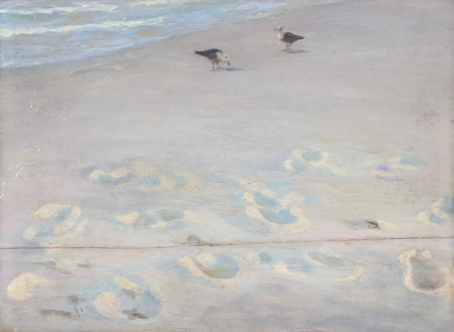 Fodspor i sandet - Peder Severin Krøyer