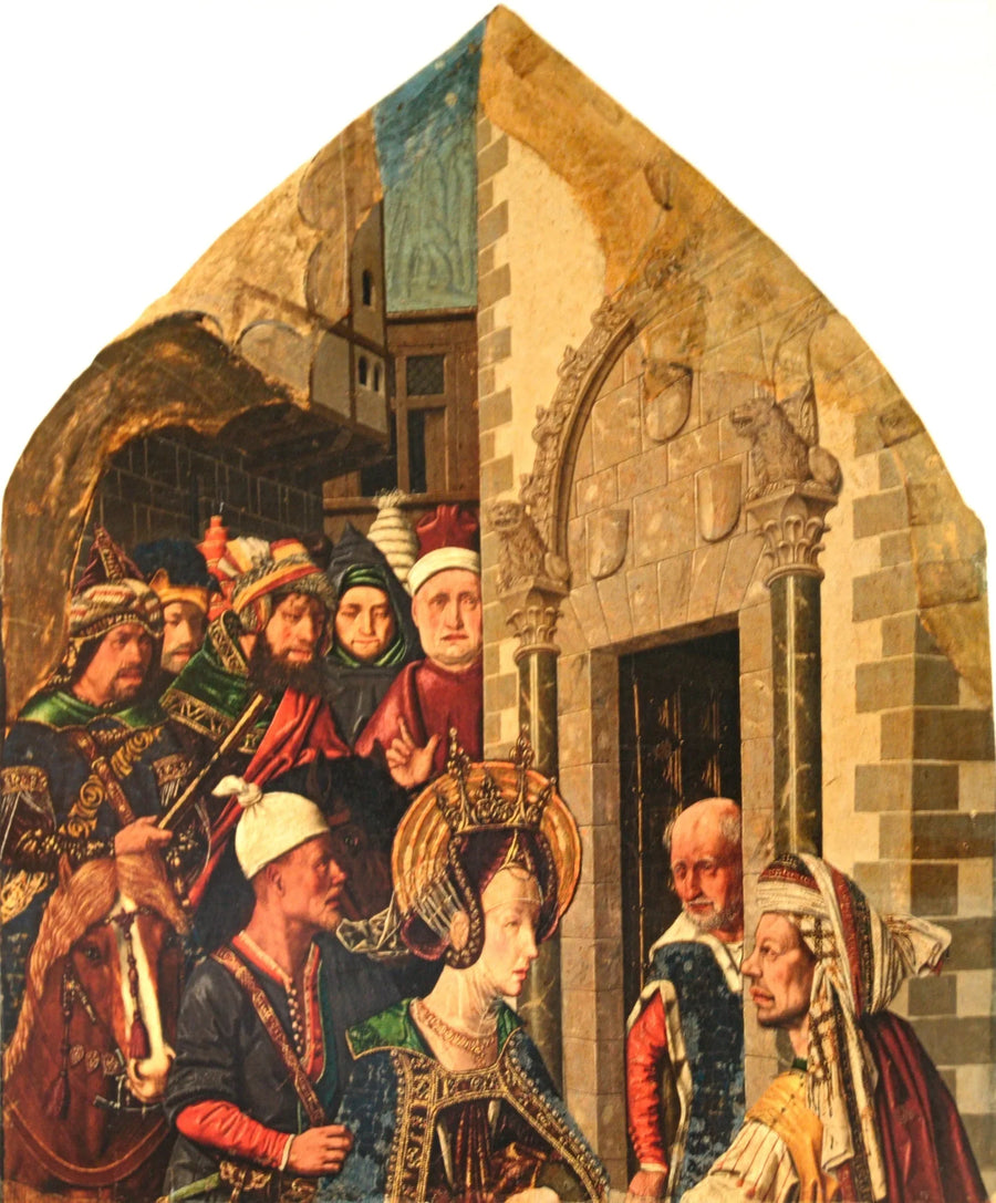 Fængsling af Sainte Engratia - Bartolomé Bermejo
