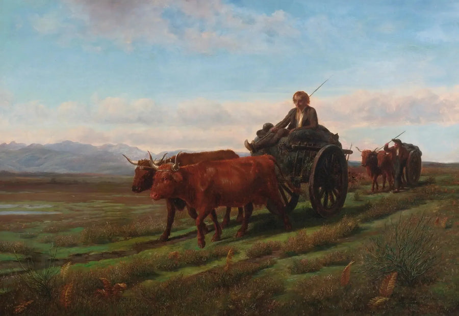 På vej til markedet - Rosa Bonheur