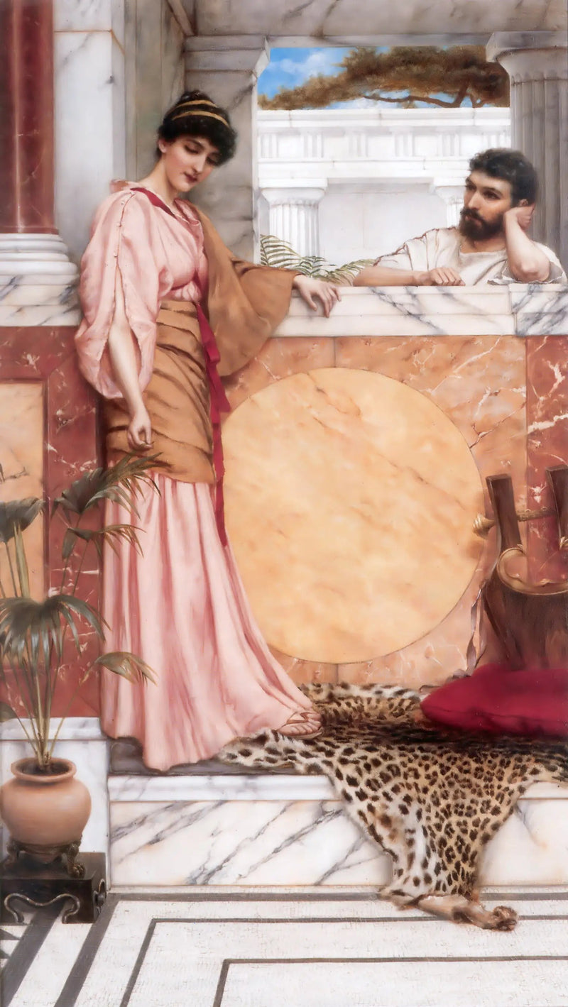 Vent på et svar - John William Godward