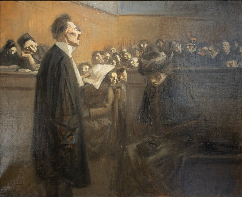 En domfældt - Jean-Louis Forain