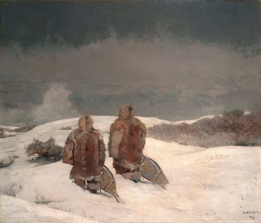 En dessous de zéro - Winslow Homer
