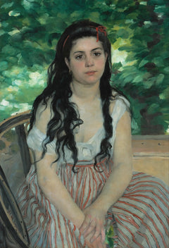 Om sommeren (La Bohémienne), 1868 - Pierre-Auguste Renoir